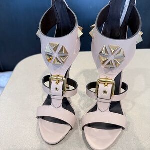 Giuseppi Zanotti - size 37 1/2 peachy tan heel